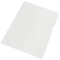 Insteekmap L-map Esselte A4 100% gerecycled PP transparant mat