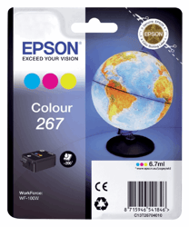 Inktcartridge Epson 267 T2670 3 kleuren artikel afbeelding