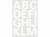 ETIKET HERMA 4169 LETTER AZ 25MM WIT artikel afbeelding