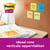 Memoblok Post-it 654 Super Sticky 76x76mm Playful