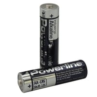 Alkaline batterij type AA, 2 batterijen per verpakking