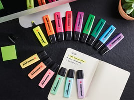 Markeerstift STABILO BOSS 70/6 assorti blister à 6 stuks