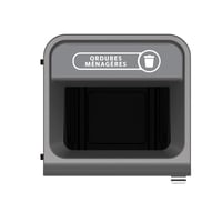 Configure Recyclingstation Rest FR 87 ltr, Rubbermaid