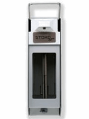 Stoko dispenser, aluminium, afmeting 94x162x316mm (BxDxH), voor gebruik met 1000 ml harde flessen artikel afbeelding