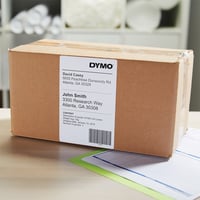 Etiket Dymo labelwriter 904980 104mmx159mm verzend wit rol à 220 stuks