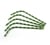 Buigrietje papier (FSC®) bamboe look, ø 7 mm / 24cm