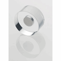 Designmagneet, acryl, Ø 20 mm, VE = 16 stuks