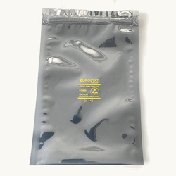 ESD Shielding zak met zipsluiting afmeting 076x127mm, verpakt per 100 stuks artikel afbeelding