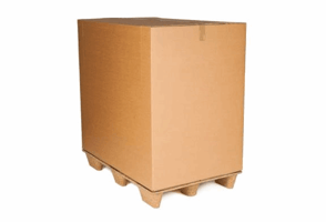 Palletbox 1180x780x1070mm, kleur bruin, driedubbele golf 15mm