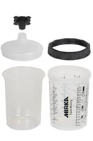 Paint Cup System 850ml, Filter Lid 190µm, 50/pack