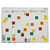 Taskboard voor Scrum en Kanban met 5 banen b x h = 1200x900 mm
