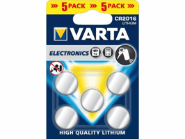 Knoopcel batterij Varta CR2016