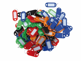 SLEUTELLABEL PAVO PLASTIC ASSORTI artikel afbeelding