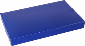 Brievenbusdoos A5 255x160x28mm Donkerblauw 650 grm Verpakt per 75 stuks artikel afbeelding