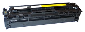 Tonercartridge Quantore alternatief tbv HP CB542A 125A geel
