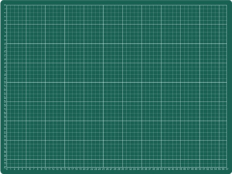 SNIJMAT RILLSTAB 450X600MM A2 3-LAAGS GROEN artikel afbeelding