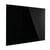 Designbord van glas, magnetisch b x h = 1500x1000 mm kleur diepzwart
