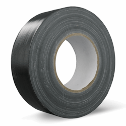 Ducttape 820 Zwart 50mmx50m (doos/18 rol) StraalIndustrie artikel afbeelding
