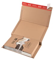 Colompac Boekverpakking 325x250mm. Bruin 3mm. CP020.12