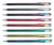Gelschrijver Pentel K110 Dual Metallic display à 8 kleuren