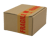 Papieren Tape ECO 50mm breed x 50mtr. Fragile Glas. Doos 36 rol