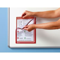 Magnetische infohoes voor titels, A4 staand / A5 liggend, 225x60 mm frame