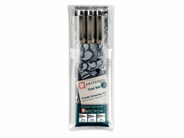Fineliner Sakura Zentangle tool set 3delig