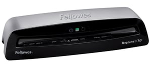 Fellowes Neptune 3 A3 thermische en koude lamineermachine, zilver/zwart, 2 x 175 µ