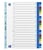 Tabbladen Oxford A4+ 11-gaats 20-delig A-Z PP kleur artikel afbeelding