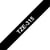 Brother TZe tape voor P-Touch 6 mm, wit op zwart