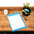 Klembord MAULgo uni Blauwe Engel recycled A4 staand blauw