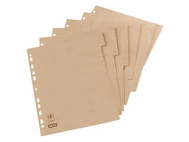 Tabbladen Oxford Touareg 11-gaats 6-delig naturel karton