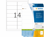 ETIKET HERMA 5076 99.1X38.1MM ADRES A4 350ST artikel afbeelding