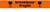 Waarschuwingstape PVC 50mmx66m Breekbaar 37my oranje/zwart