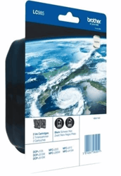 INKCARTRIDGE BROTHER LC-985 2X ZWART artikel afbeelding