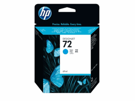 INKCARTRIDGE HP 72 C9398A BLAUW artikel afbeelding