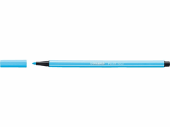 VILTSTIFT STABILO 68/031 NEON BLAUW  artikel afbeelding