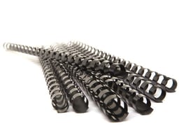 Bindrug 25 mm, 21 ringen, Zwart (pak 50 stuks)