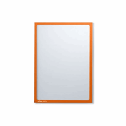 Magnetische infohoes A4, b x h = 225x312 mm frame oranje, VE = 10 stuks