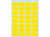 ETIKET HERMA 3641 12X19MM 160ST GEEL artikel afbeelding