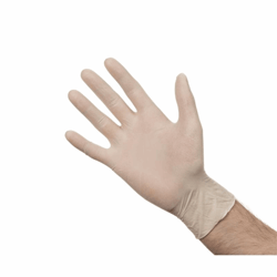 Handschoenen latex poedervrij - maat XL (Box 100) artikel afbeelding