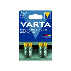 Batterij, oplaadbaar AAA, 800 mAh VE = 4 stuks, vanaf 10 VE