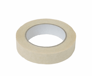 Maskingtape crêpe 25 mm x 50 m artikel afbeelding