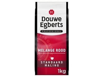 Koffie DE standaardmaling rood 1000g