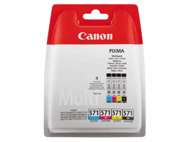 INKCARTRIDGE CANON CLI-571 ZWART 3 KLEUREN artikel afbeelding