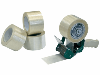Pressel Verpakkingstaperoller wit Plastic 75 mm artikel afbeelding