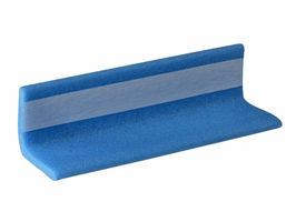 Nomapack L schuimprofiel 75x75mm, lengte 200cm. met kleefstrip (Doos 105 stuks)