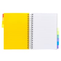 Projectboek Pukka White B5 lijn 10-tabs 400 pagina's 80gr