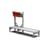 Transportbaan (lopendeband) met bevestigingsframe voor sealers van type S, E, V en I