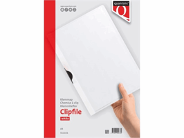 Klemmap Quantore A4 3mm wit